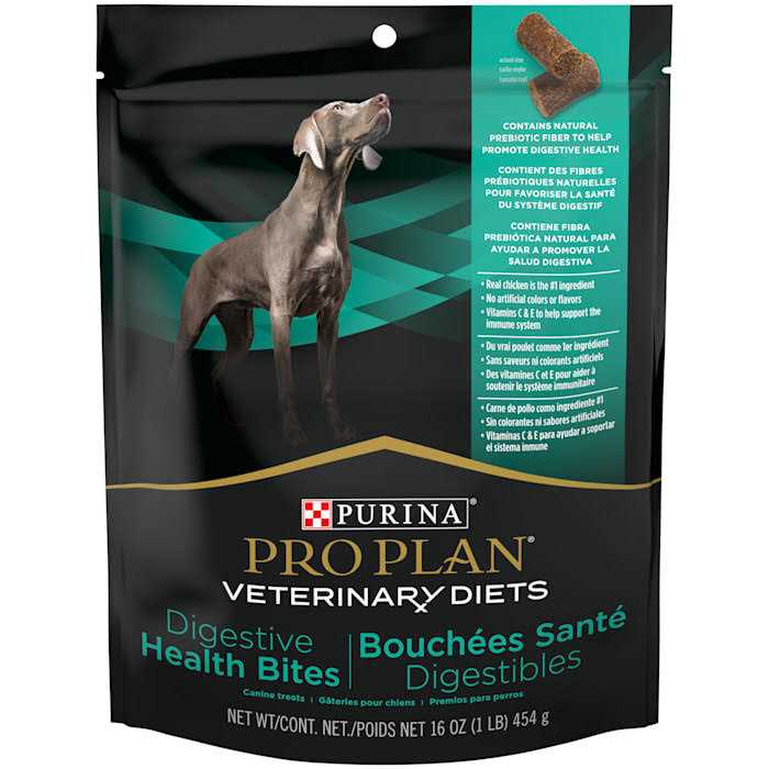 Purina Pro Plan Veterinary Diets Digestive Health Bites Dog Treats - Healthber