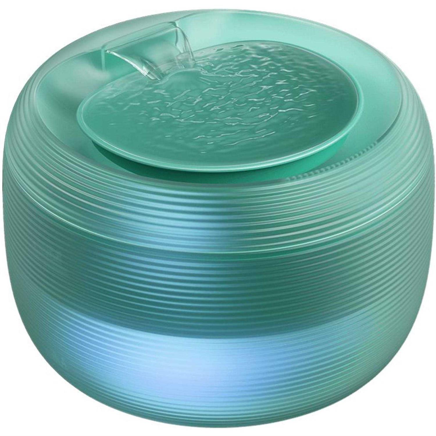 GroovyPets 2.5 L Translucent Pet Drinking Water Fountain Waterer for Cats Dogs-3 Colors 4U - Healthber
