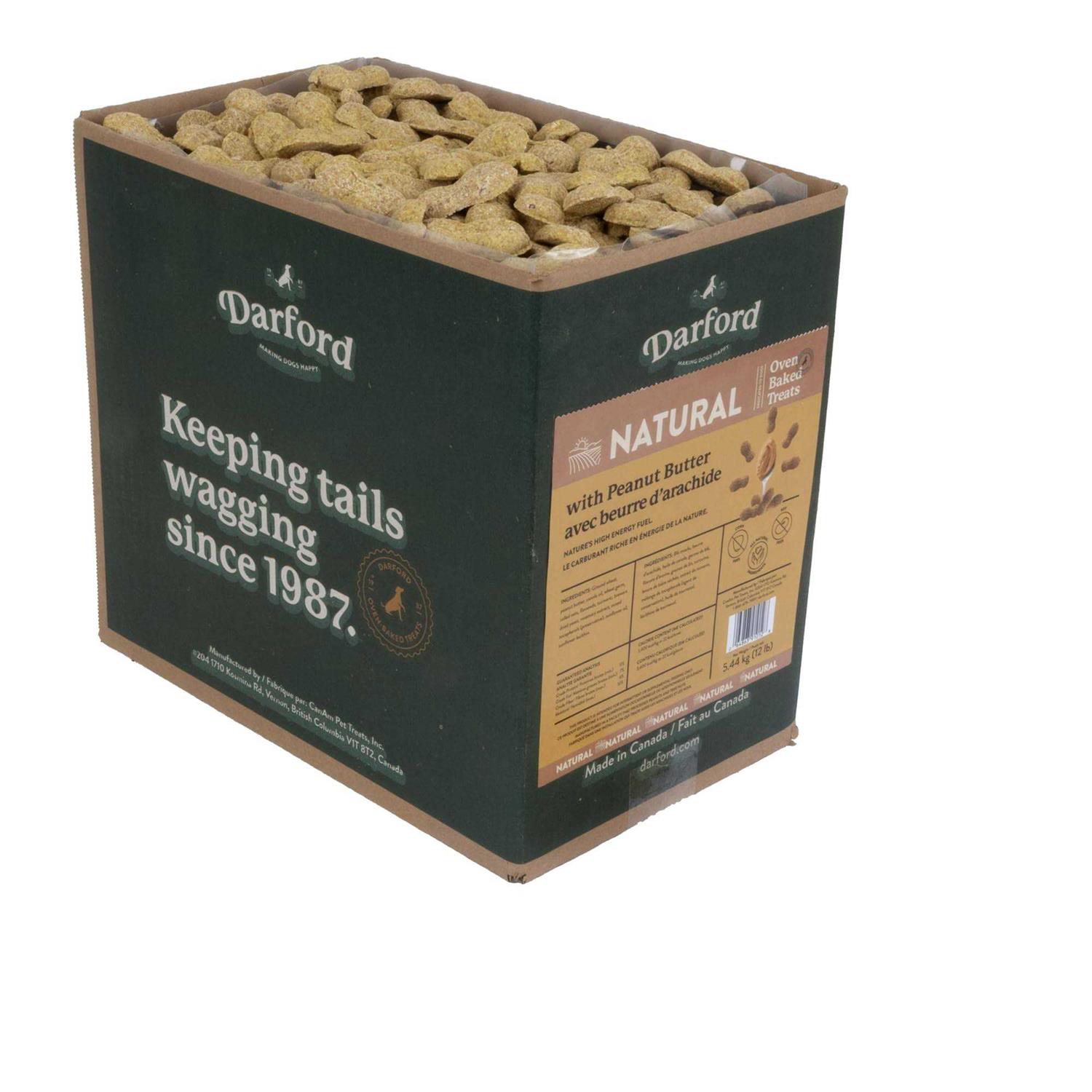 Darford Naturals Peanut Butter Dog Treats - Healthber