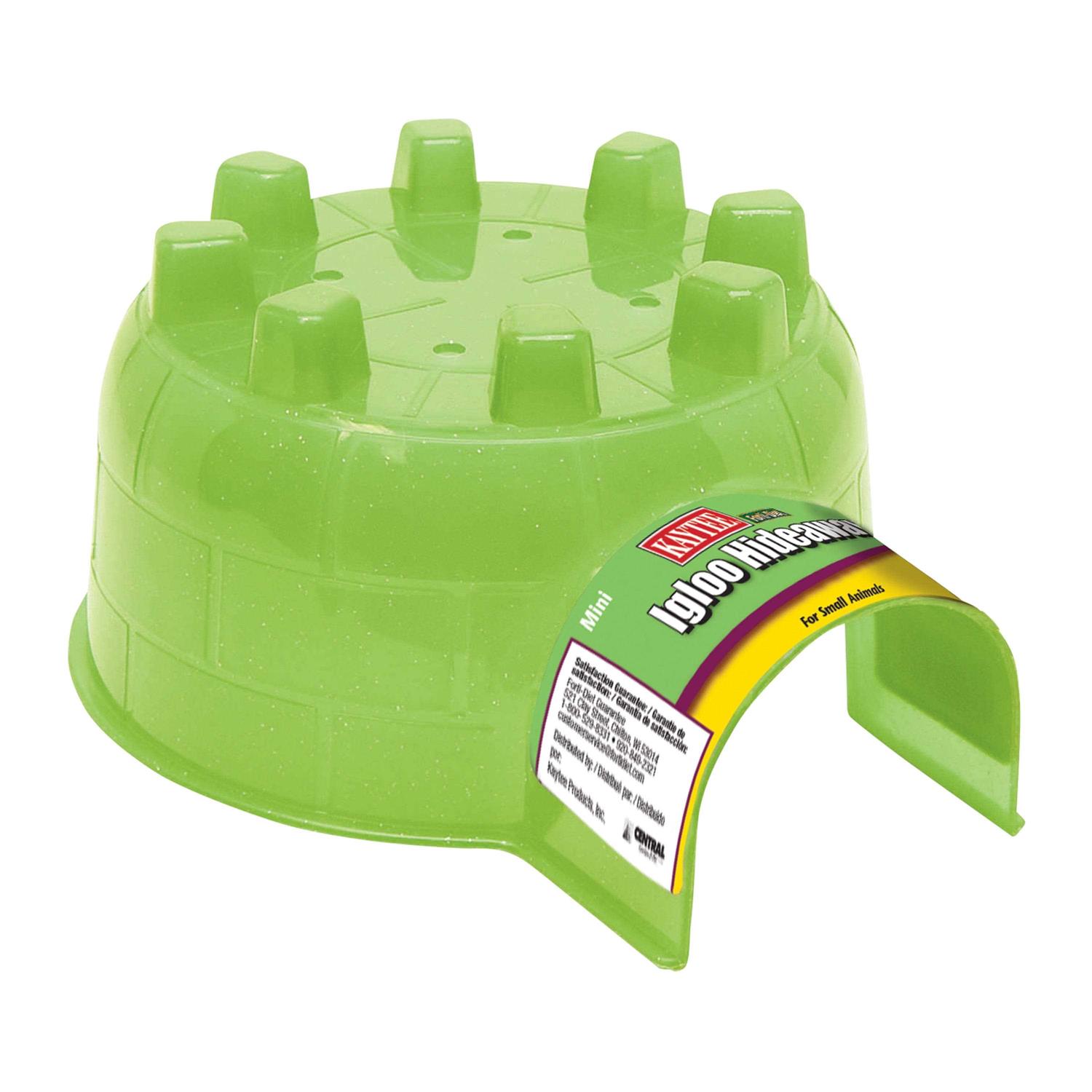 Kaytee Forti-Diet Mini Igloo Hideout for Small Animals - Healthber