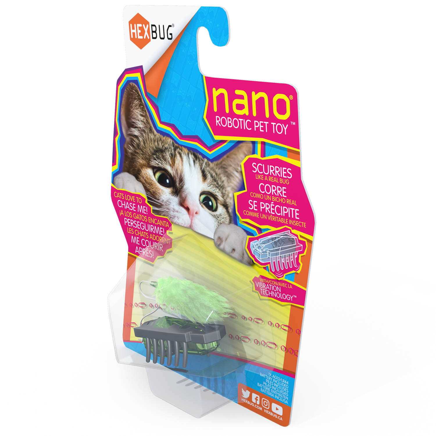 Hexbug Nano Robotic Cat Toy - Healthber
