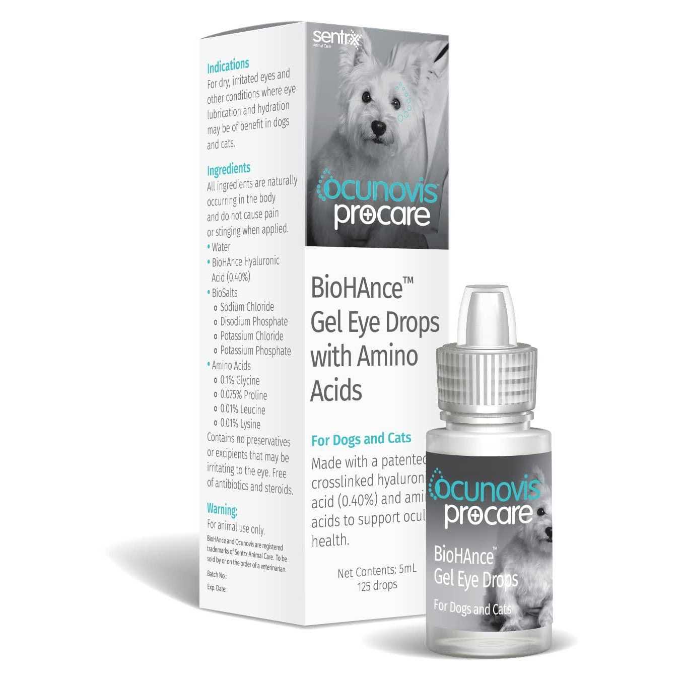 Ocunovis BioHAnce Gel Eye Drops ProCare - Healthber