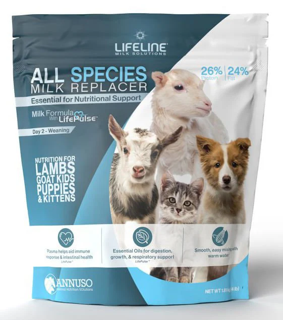LIFELINE All-Species 26:24 Milk Replacer - Healthber