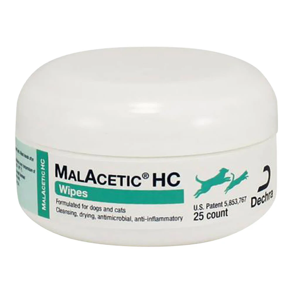 Rx MalAcetic HC Wipes, 25 ct - Healthber