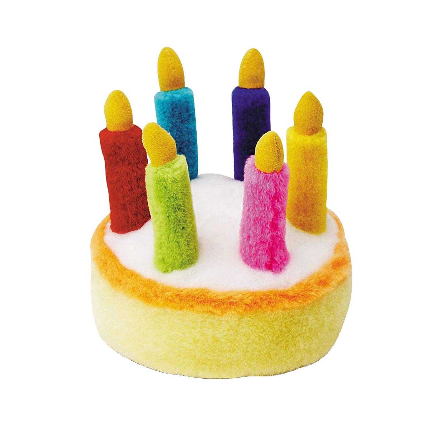 Multipet Birthday Cake Dog Toy - Healthber
