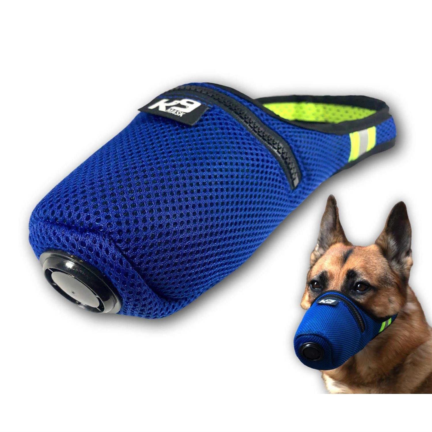 K9 Mask Air Filter Mask for Dogs with ‘Extreme Breathe’ PM2.5 Premium Air Filter Refills - Healthber