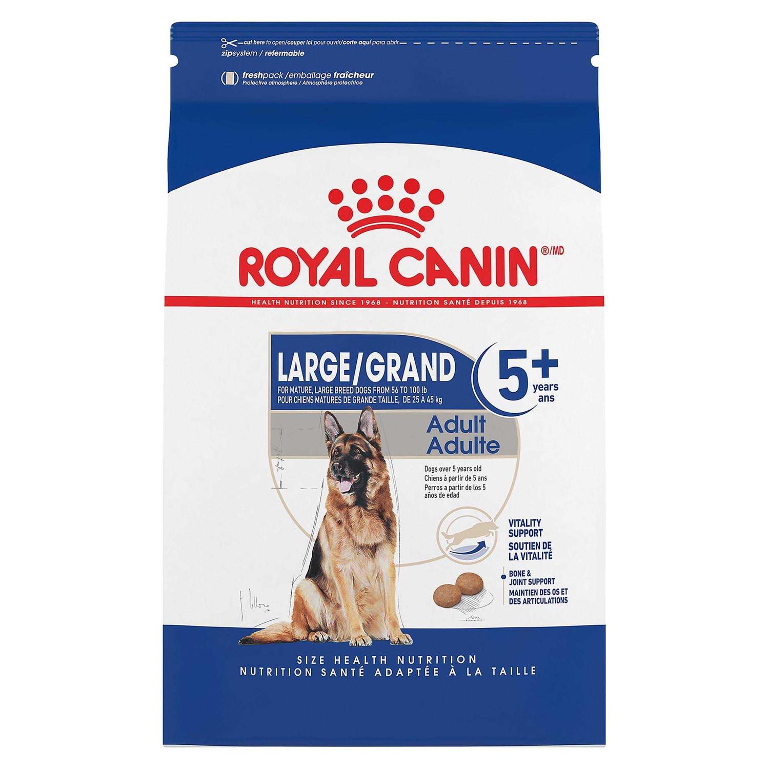 Royal Canin Size Health Nutrition Large Adult 5+ Dry Dog Food - Healthber