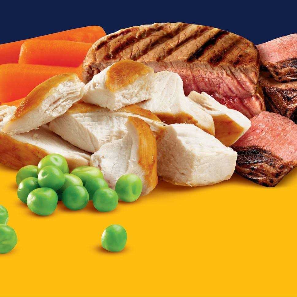 Pedigree Tender Bites Adult Dry Dog Food Chicken and Steak - Healthber