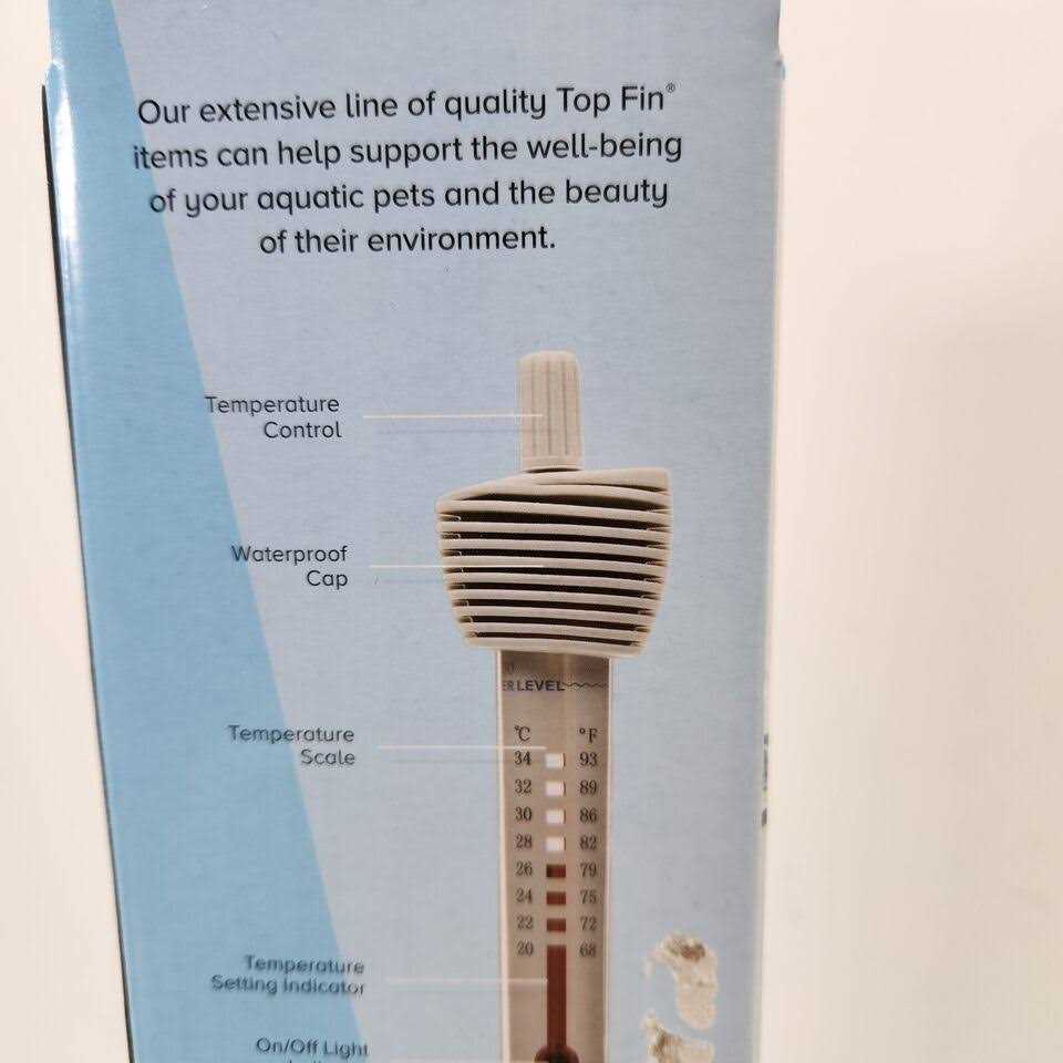 Top Fin Submersible Aquarium Tank Heater - Healthber