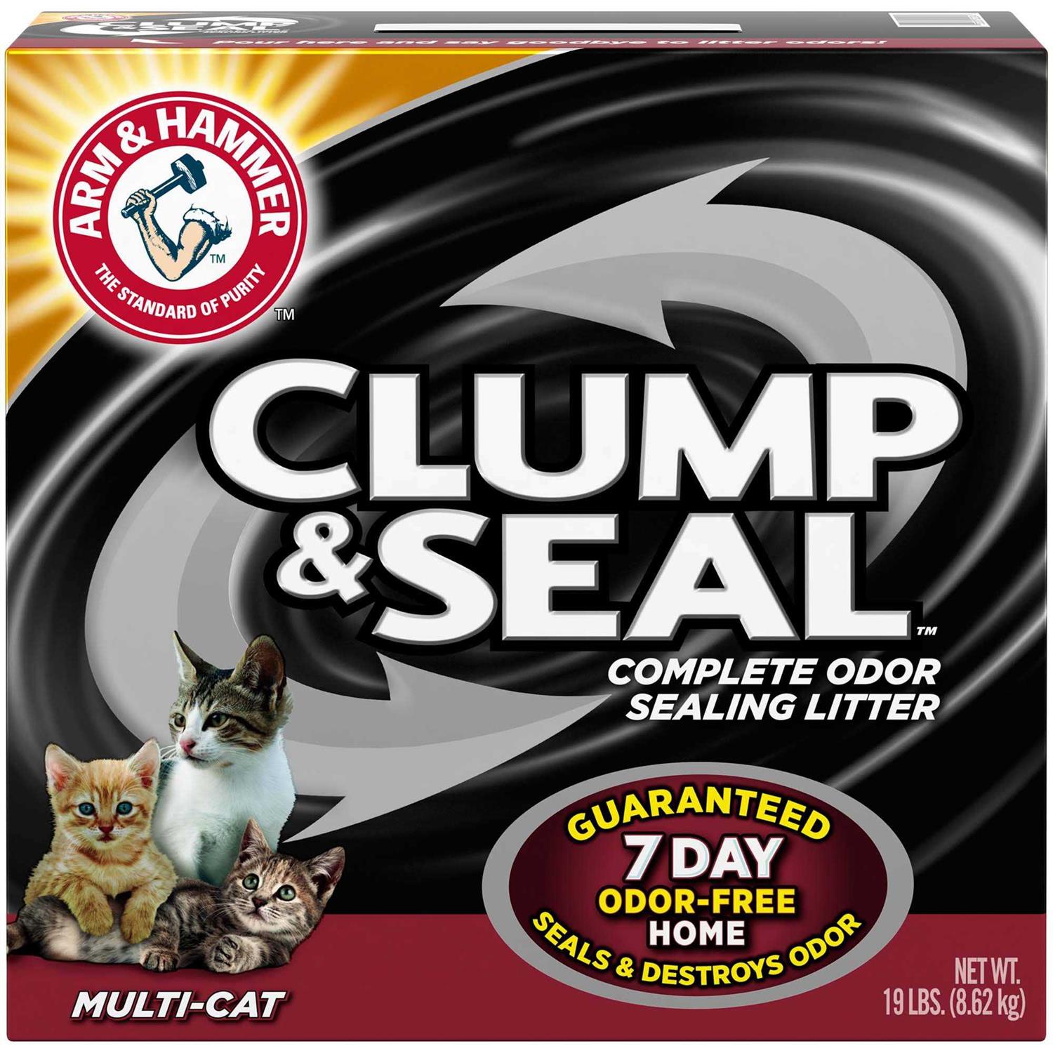 Arm Hammer Clump Seal Cat Litter - Healthber