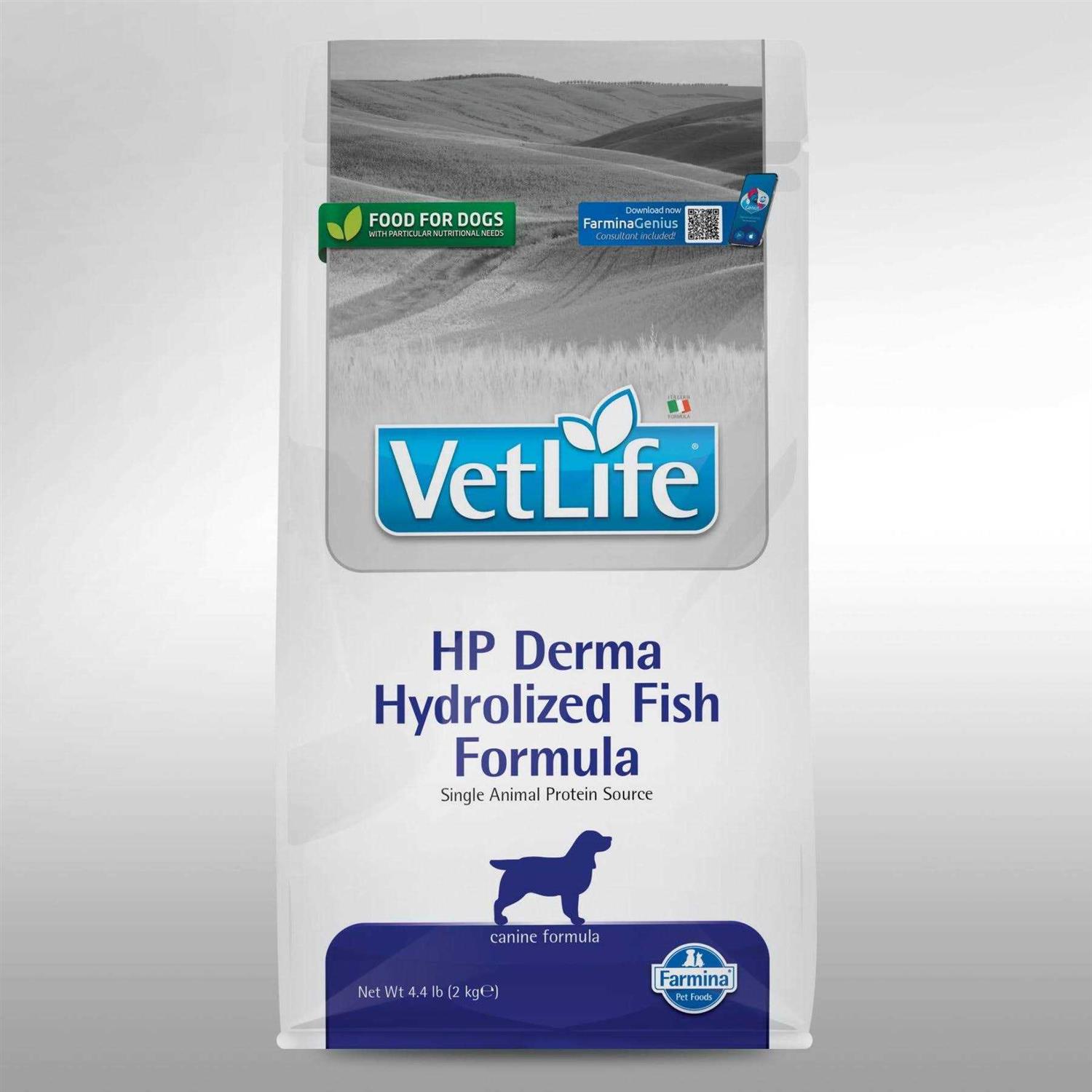Farmina Vet Life Canine HP Derma Canine 4.4lb - Healthber