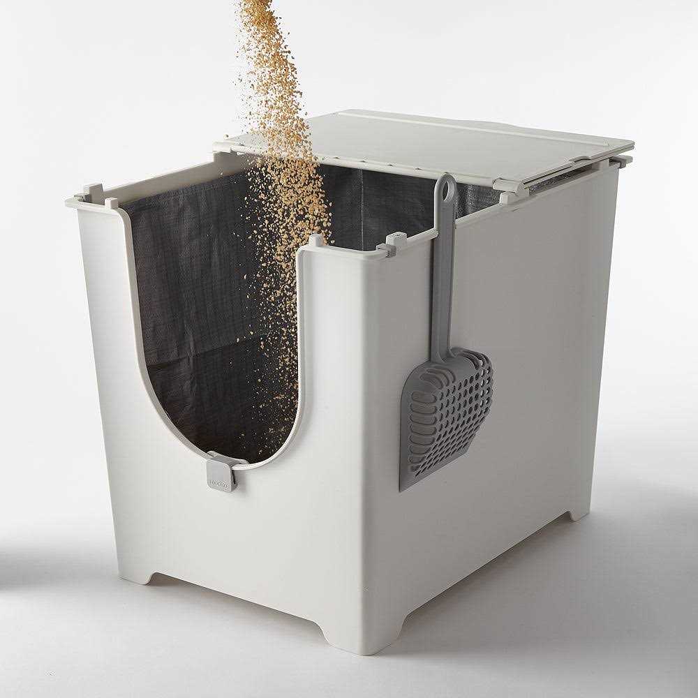 Modkat Flip Litter Box with Scoop and Reusable Liner - Healthber