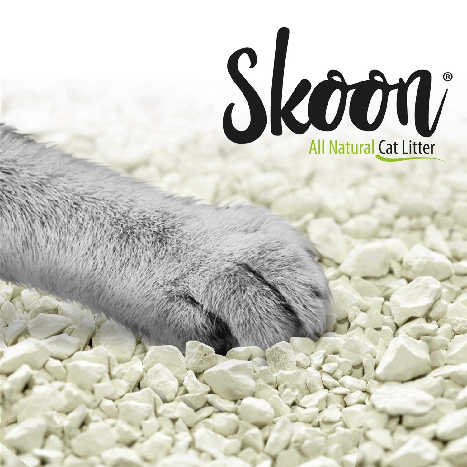 Skoon All-Natural Cat Litter Light-Weight, Non-Clumping, Low Maintenance, Eco-Friendly - Healthber