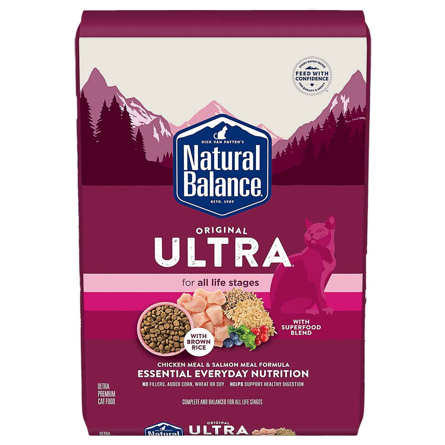 Natural Balance Original Ultra Whole Body Health Kitten to Adult Cat Dry Food - Healthber