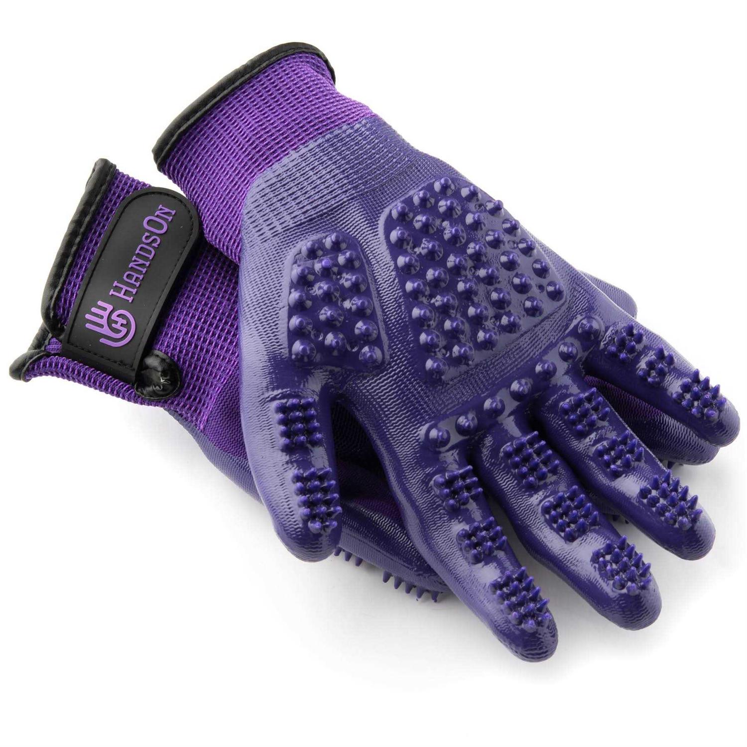 HandsOn Grooming Gloves - Healthber