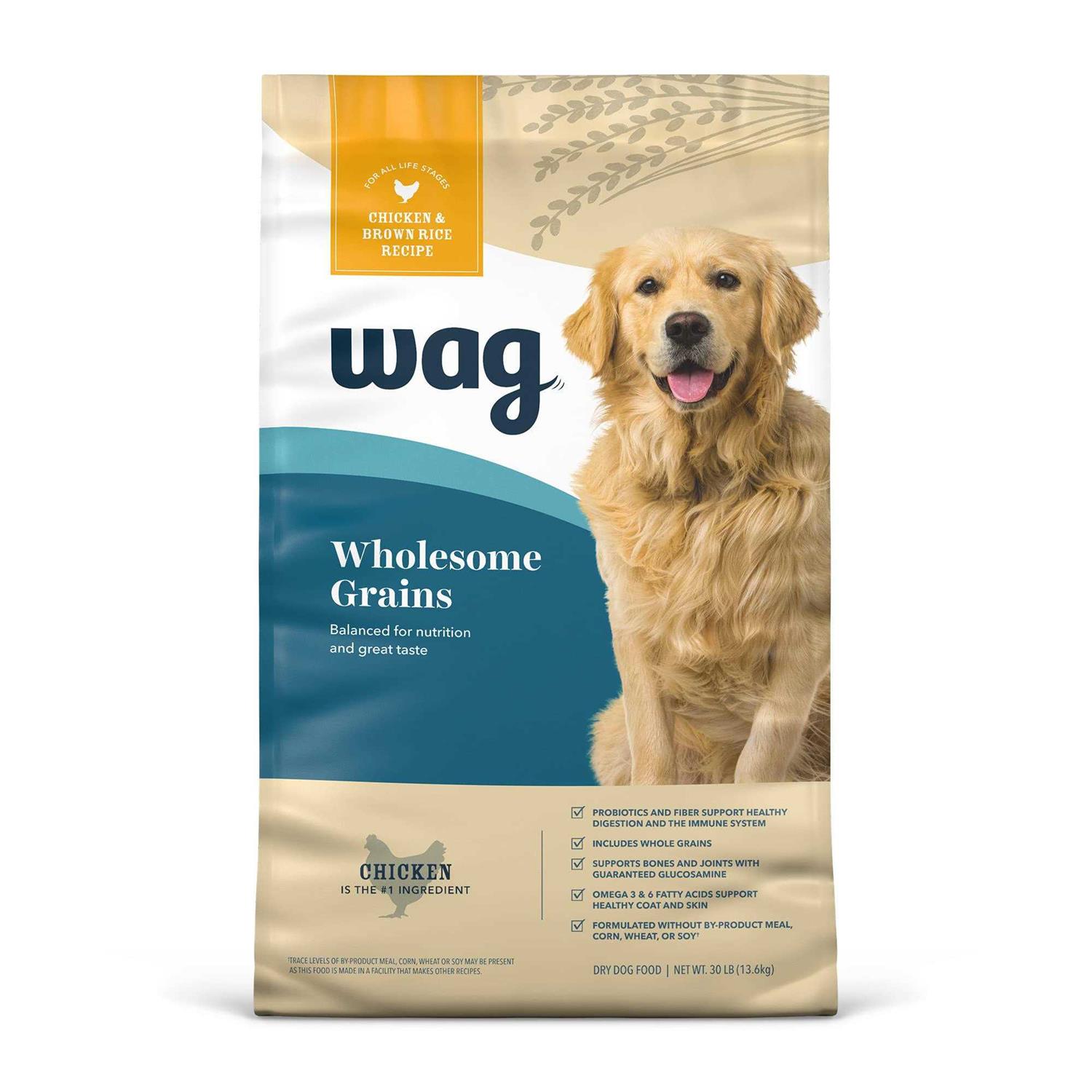 Brand Wag Dry Dog Food And Brown Rice - Healthber