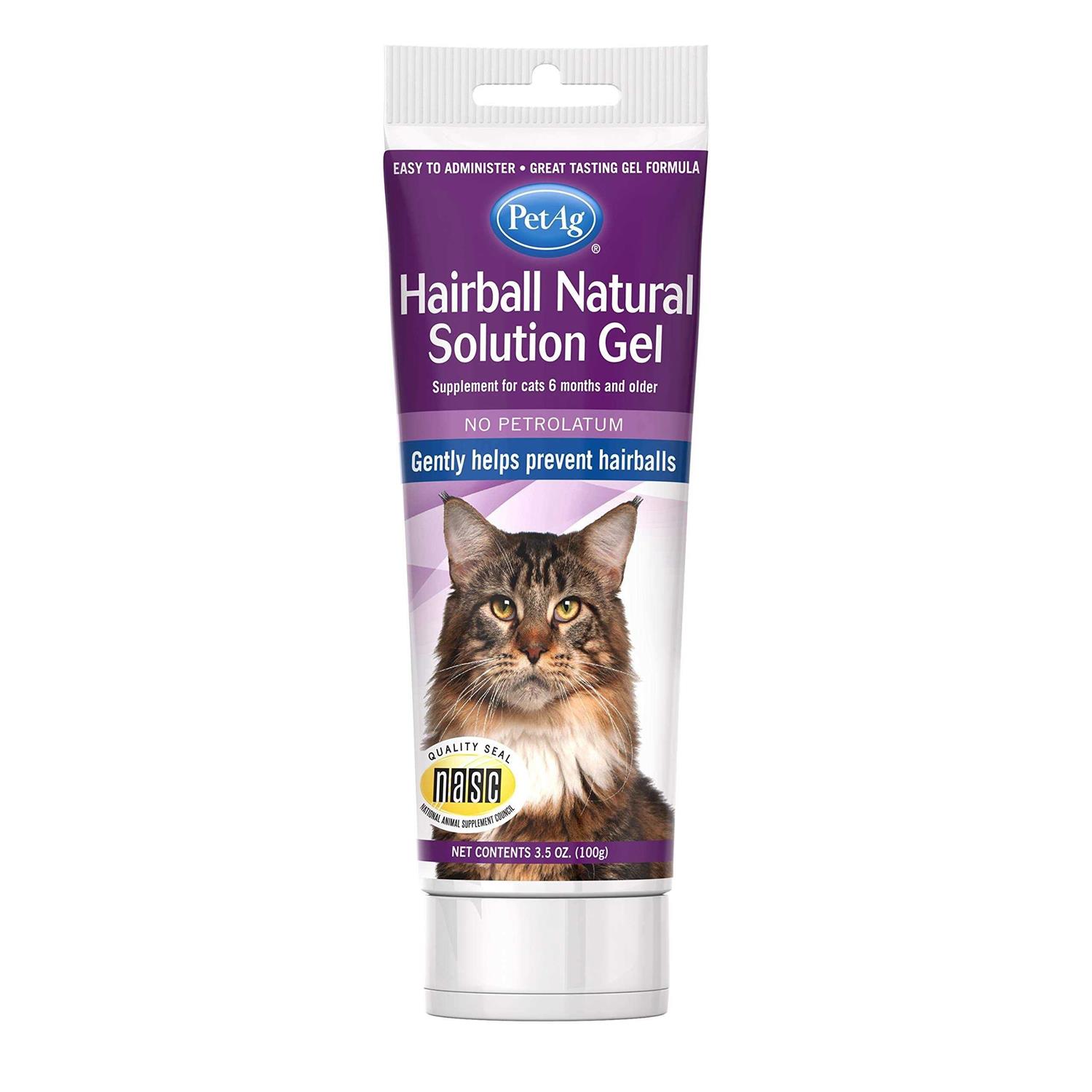 PetAg Hairball Solution Gel for Cats - Healthber