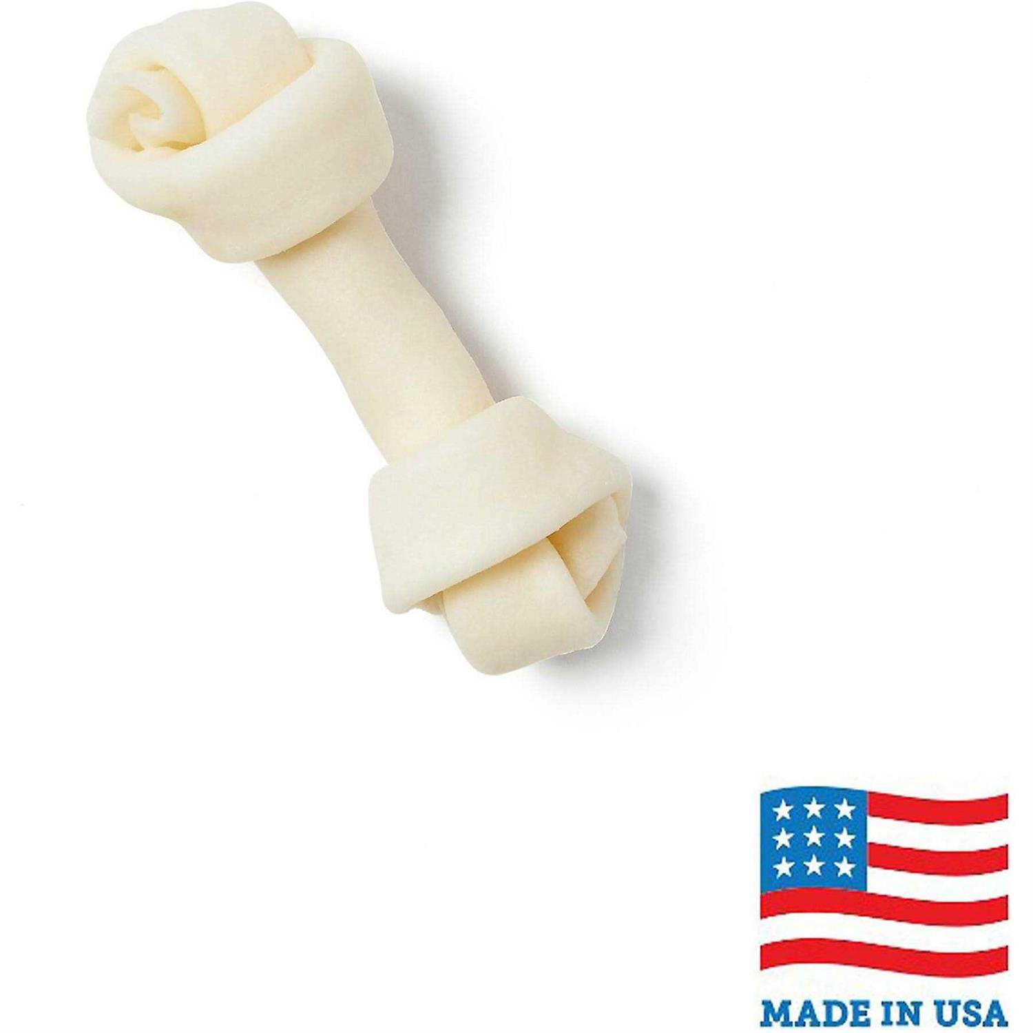 Bones & Chews Made in USA Rawhide Bone Dog Treat - Healthber