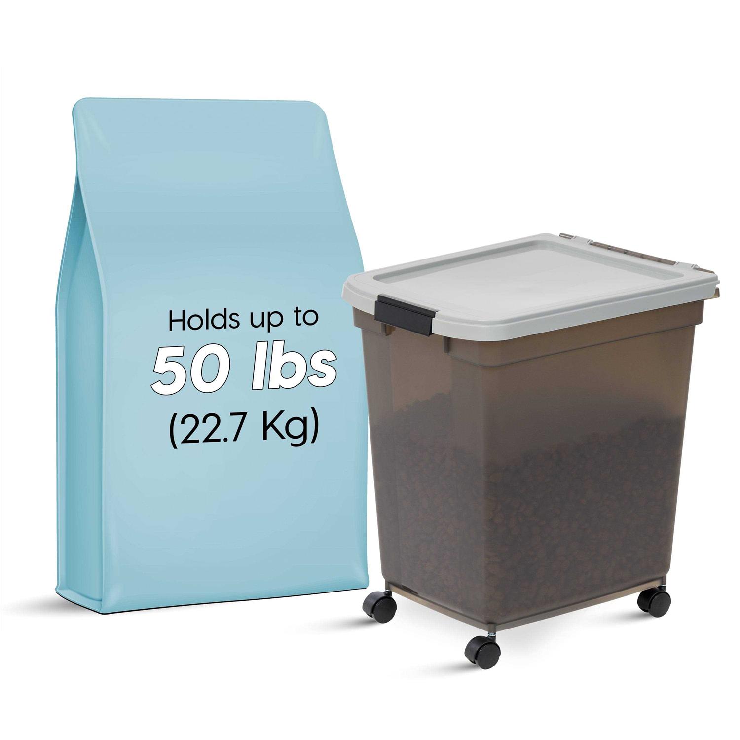 IRIS USA Airtight Pet Food Storage Container - Healthber