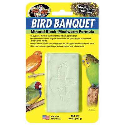 Zoo Med Bird Banquet Mineral Block - Healthber