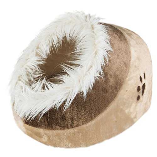 TRIXIE Minou Cuddly Cave Dog & Cat Bed - Healthber