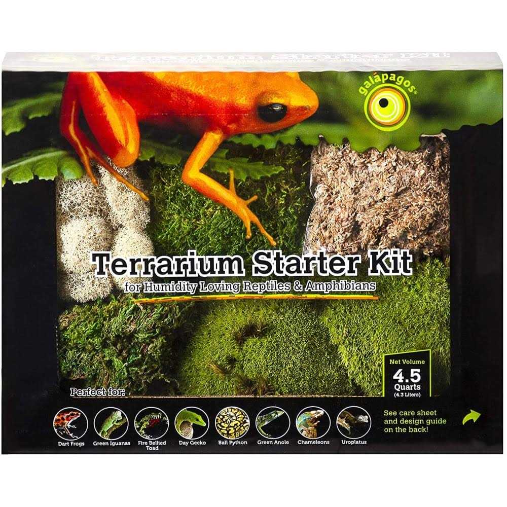 Galapagos Humid Environment Terrarium Starter Kit - Healthber