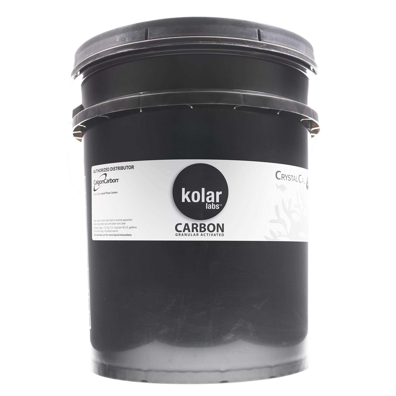 Kolar Labs Crystal Cal Activated Carbon 5 Gallon Activated Charcoal for Aquariums and Fish Tanks - Healthber