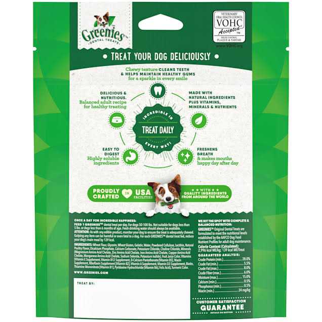 GREENIES Original Dental Dog Treats - Healthber
