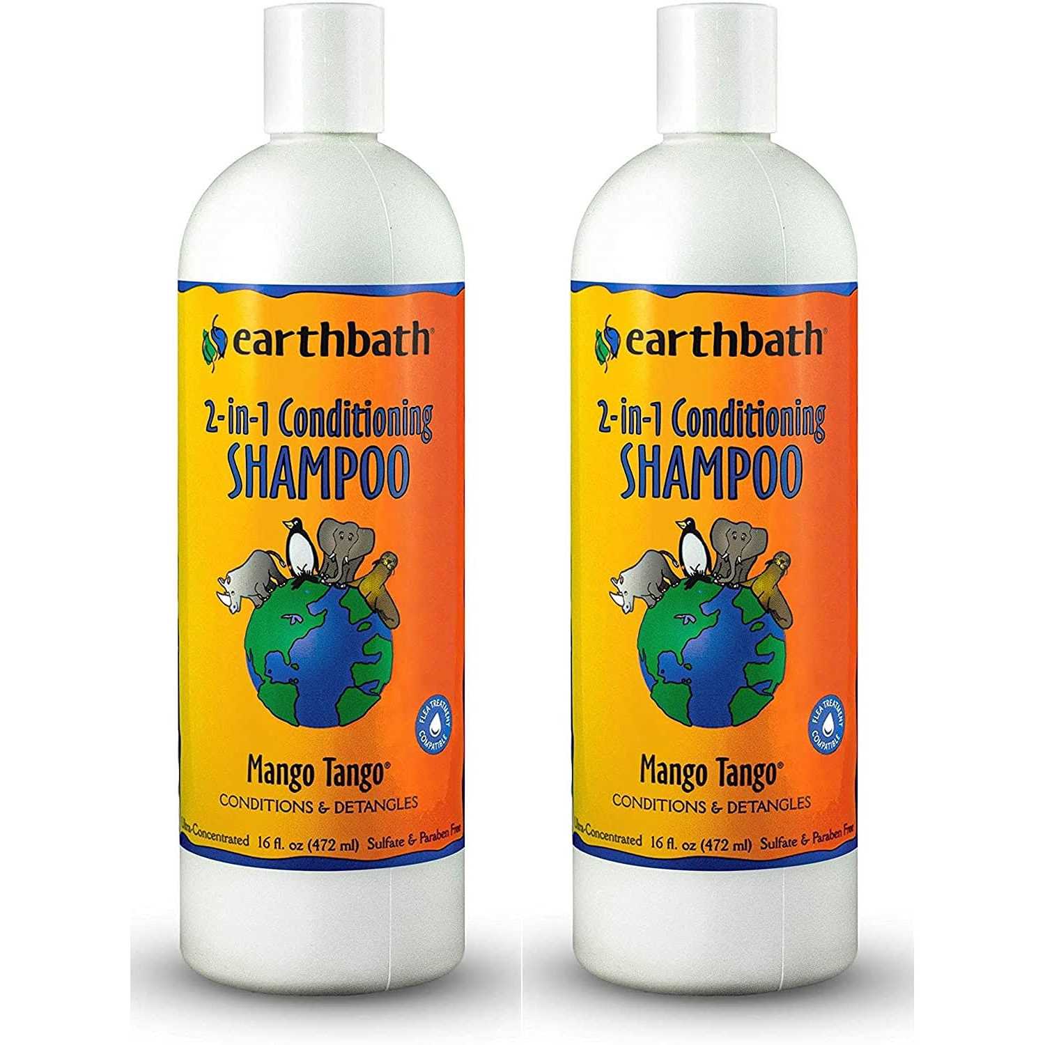 Earthbath Mango Tango 2-in-1 Conditioning Shampoo - Healthber