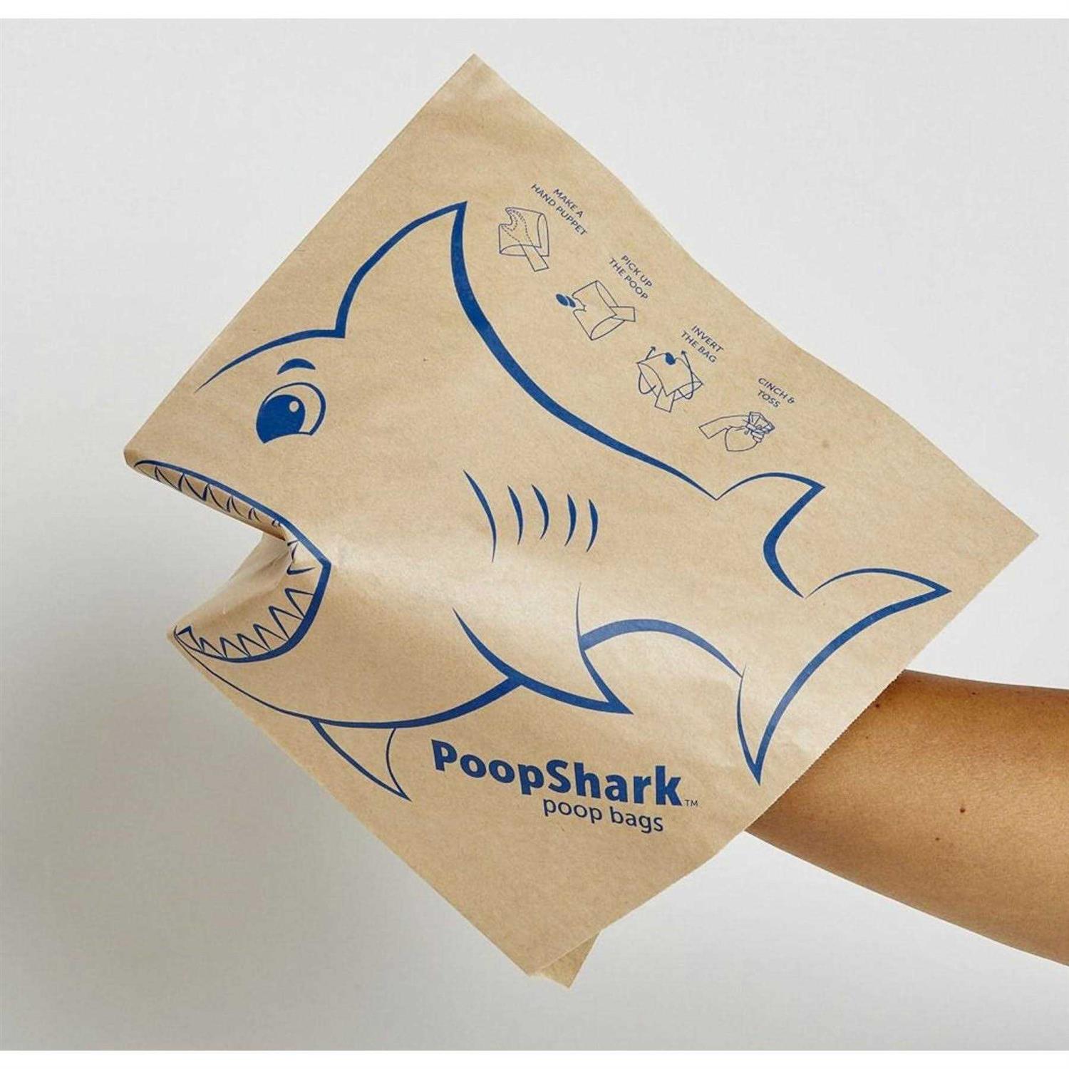 PoopShark Paper Poop Bags for Dogs - Healthber
