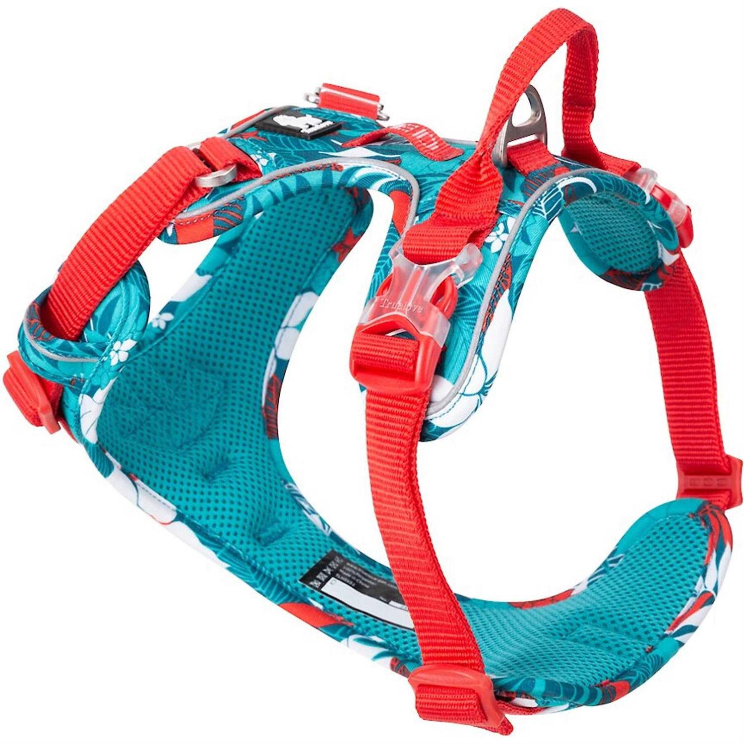 Chai’s Choice Premium Tropic Thunder Edition Dog Harness No Pull Dog Harness with Quick-Release Neck Strap for All Sized Dogs - Healthber