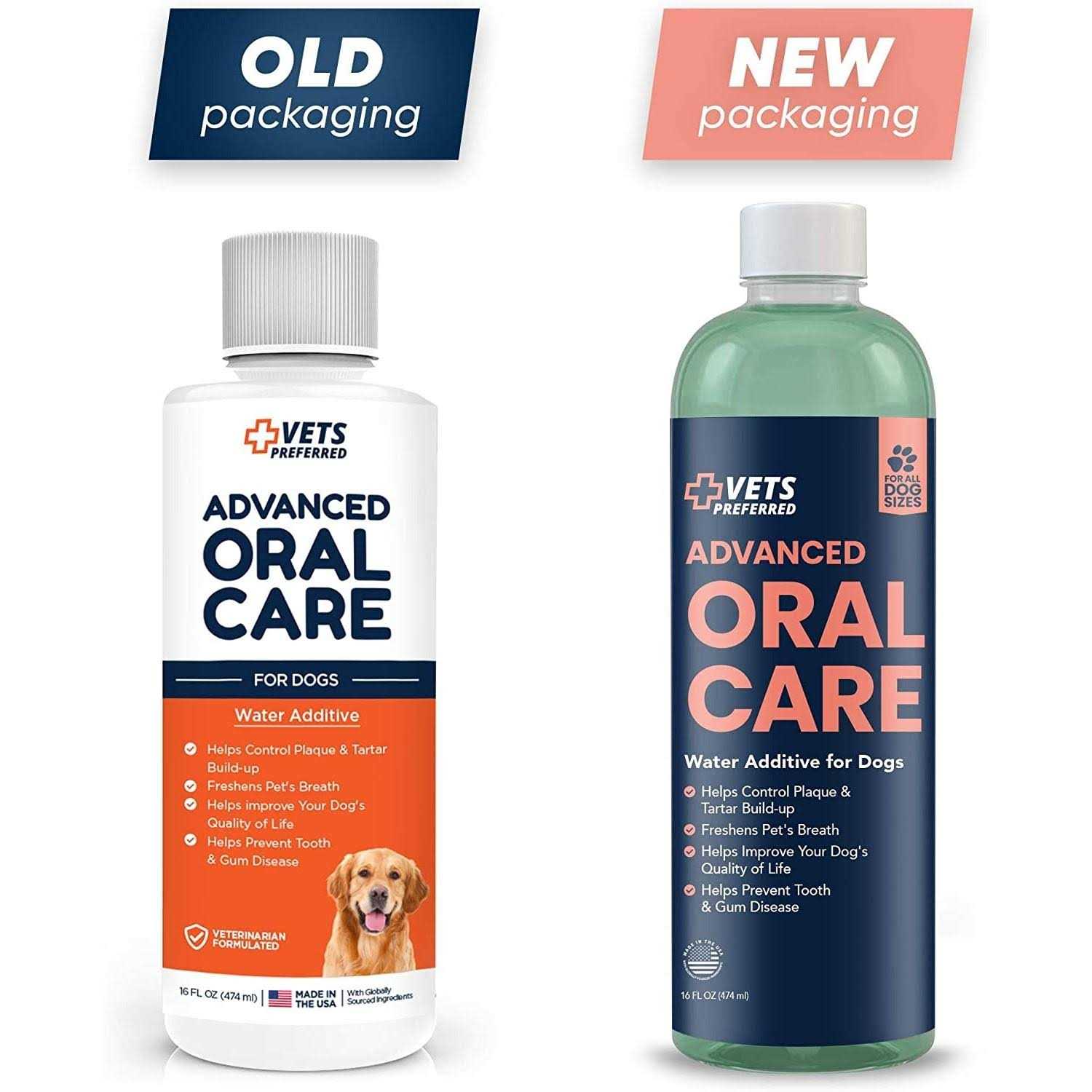 Vets Preferred Advanced Oral Care Water Additive for Dogs - Healthber