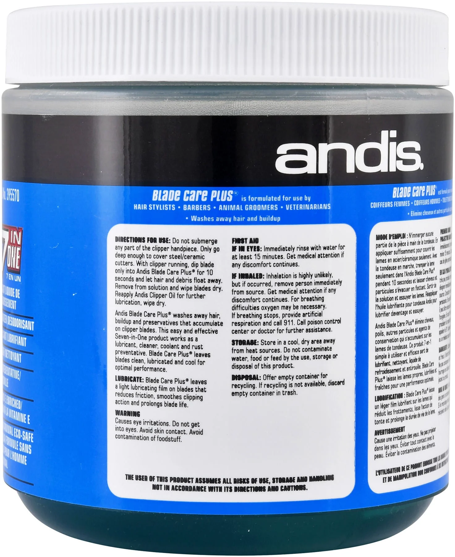 Andis Blade Care Plus for Clipper Blades - Healthber