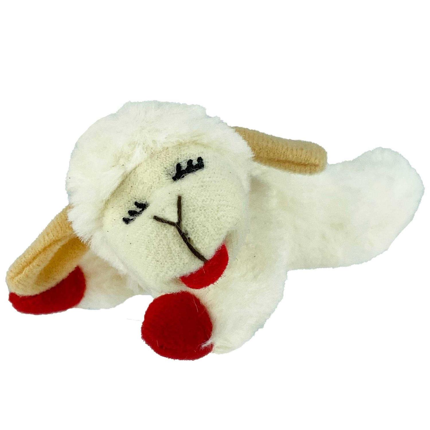 Multipet Lamb Chop Cat Toy - Healthber