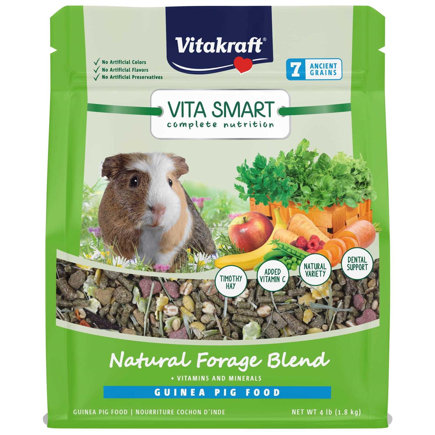 Vitakraft Vita Smart Blend Guinea Pig Food - Healthber