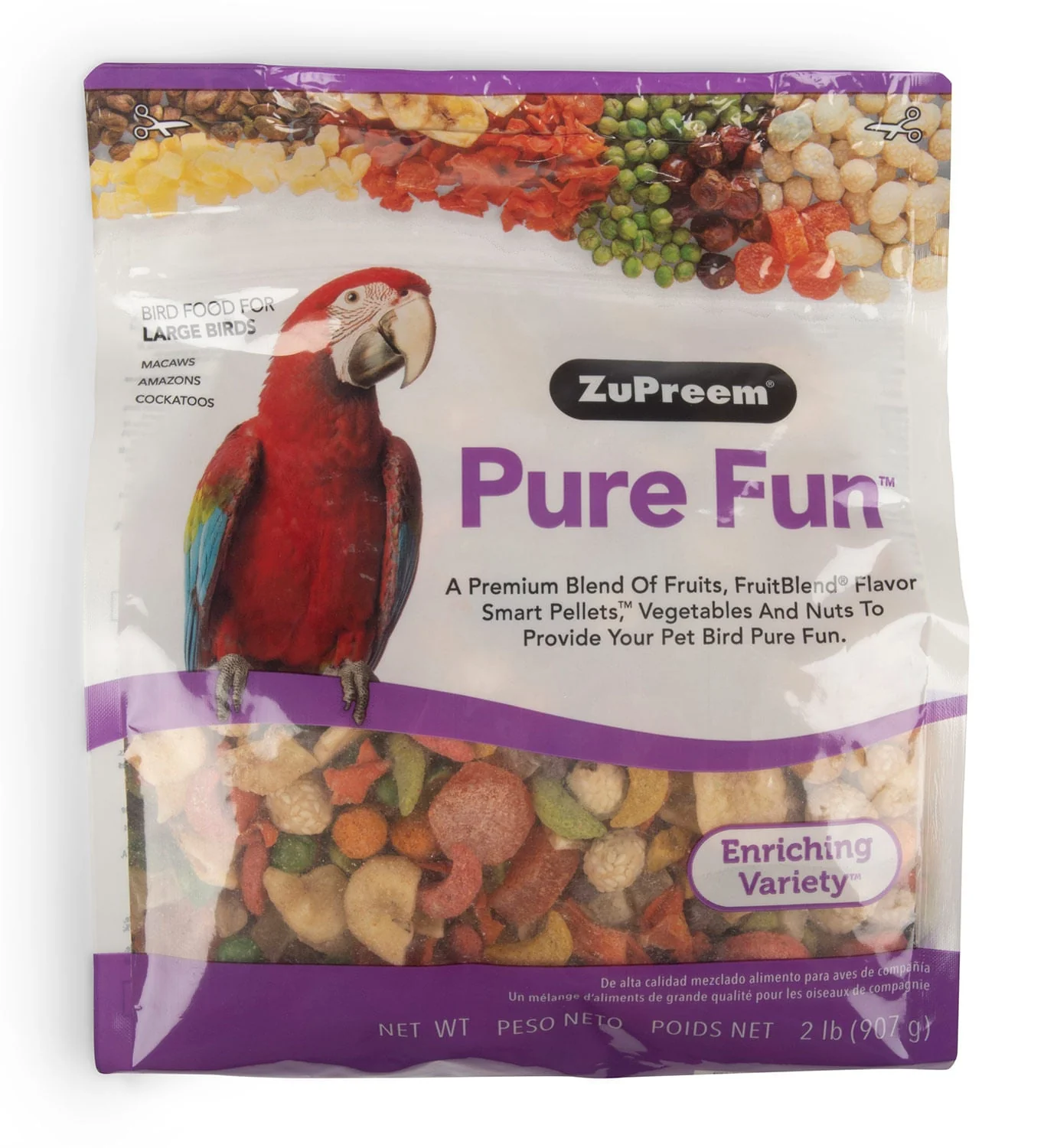 Pure Fun Bird Food for Large Birds - Healthber