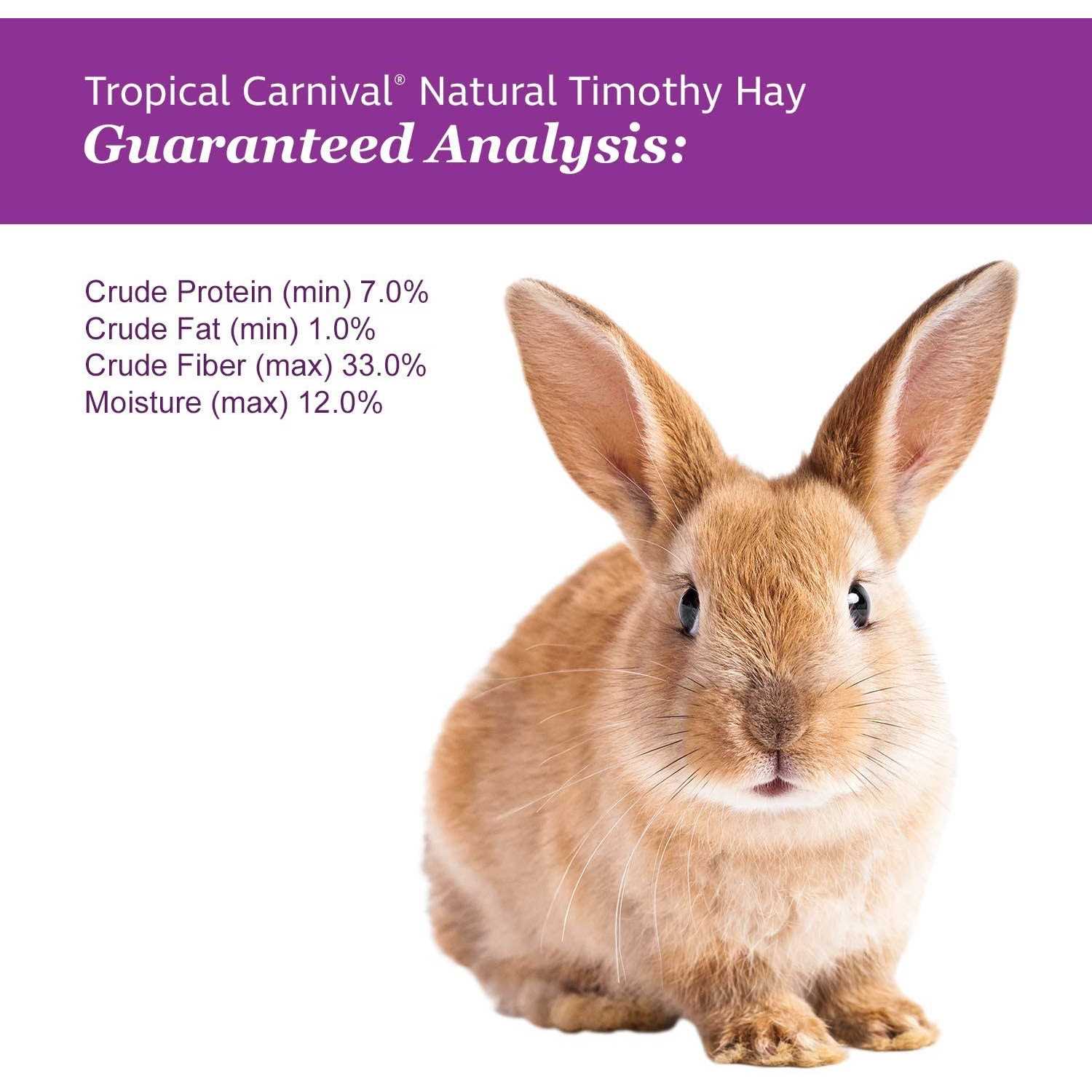 Brown’s Tropical Carnival Natural Timothy Hay - Healthber