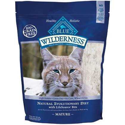 BLUE Wilderness Mature Cat Dry Food - Healthber