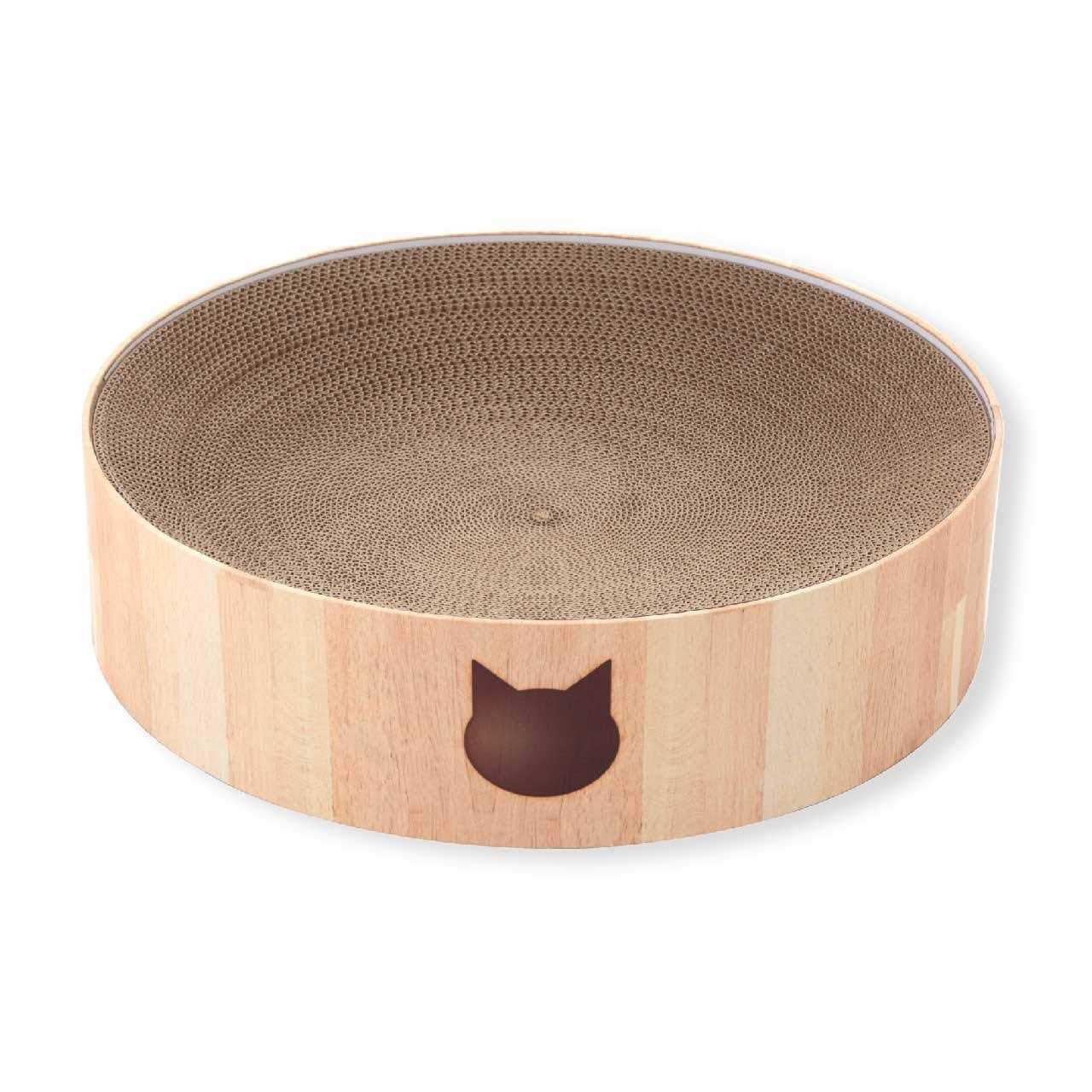 Necoichi Cozy Cat Scratcher Bowl - Healthber