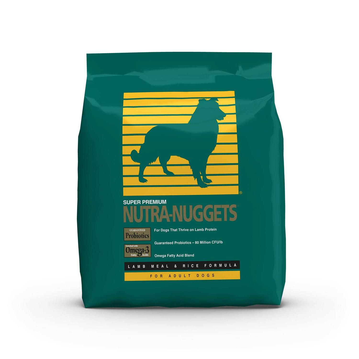 Nutra Nuggets Lamb & Rice Dog Food - Healthber
