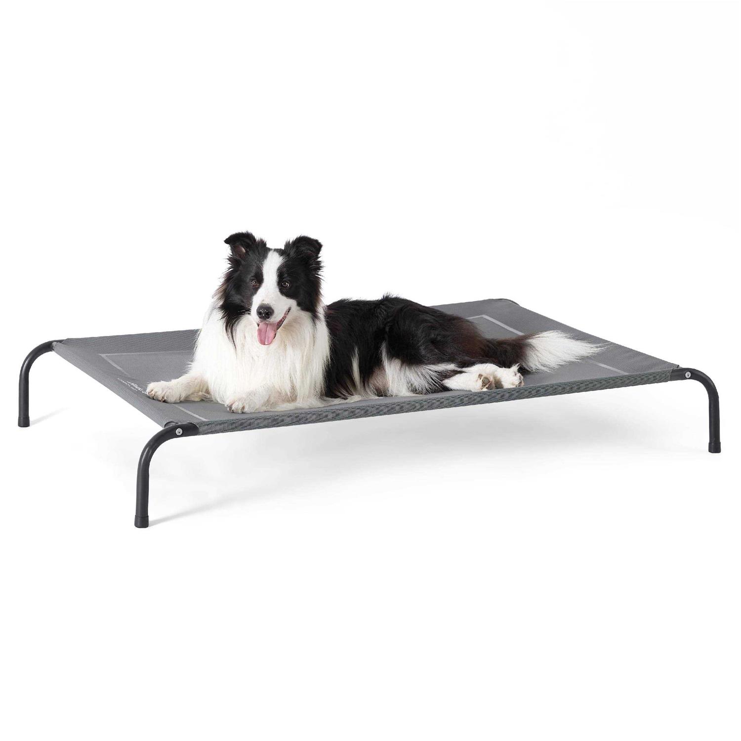 Bedsure Large Elevated Cooling Outdoor Dog Bed Raised Dog Cots Beds for Large Dogs - Healthber