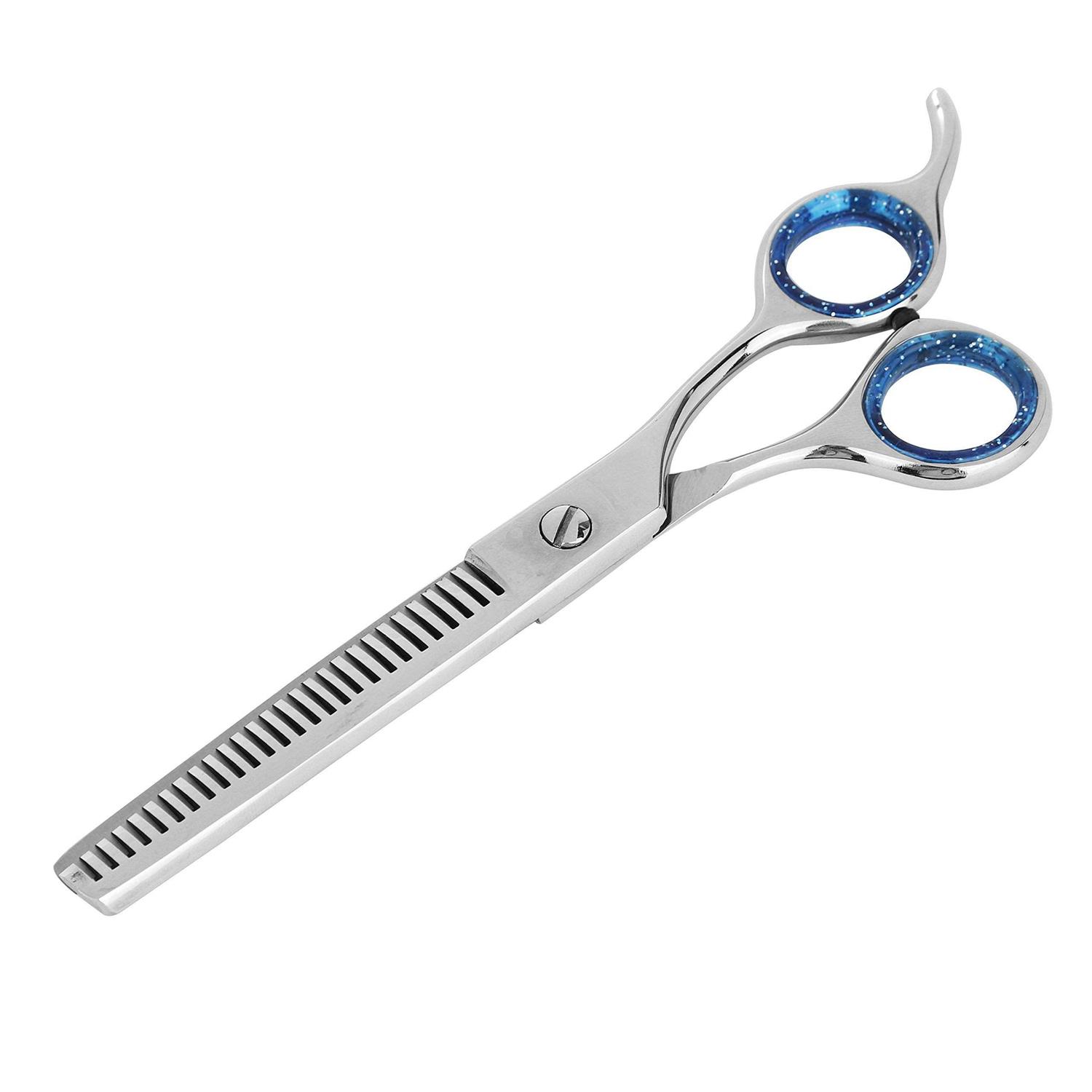 Laazar Pro Shear Thinning Pet Grooming Shear 6.5 22 Teeth Scissors for dogs Cats and pets - Healthber