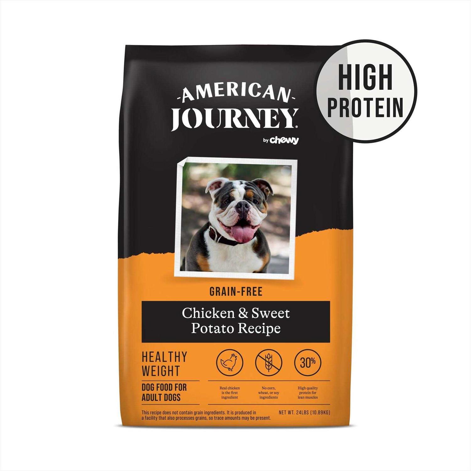 American Journey u0026 Brown Rice Protein First Recipe Dry Dog Food - Healthber