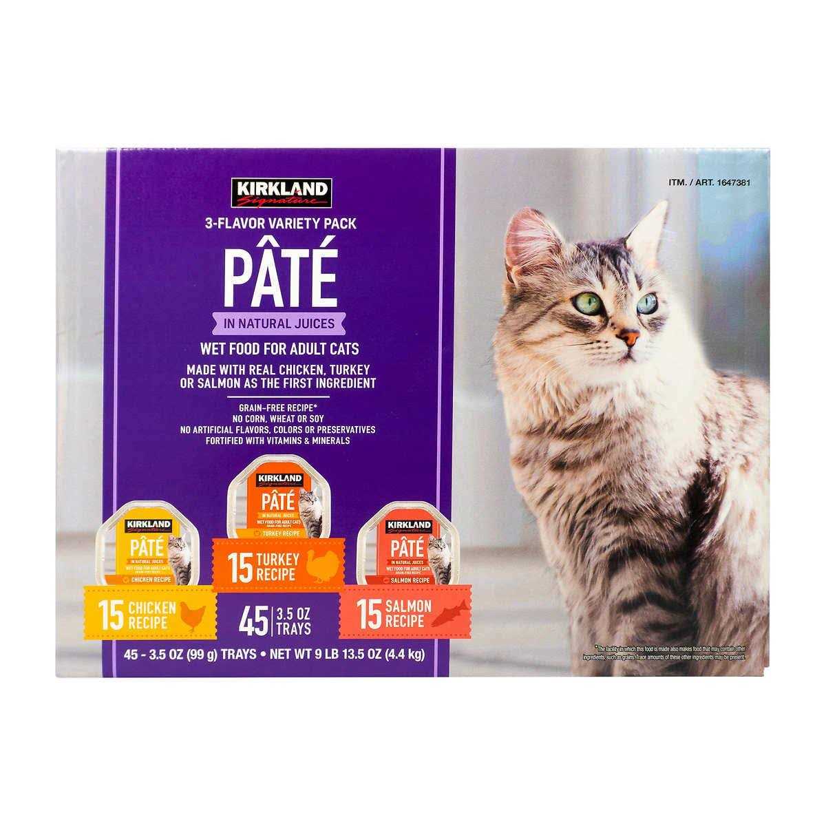 Kirkland Signature Pate Cat Food Variety - Healthber