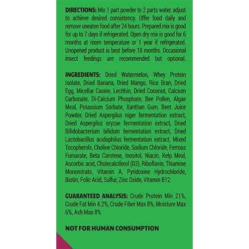 Pangea Fruit Mix Watermelon Complete Gecko Diet - Healthber