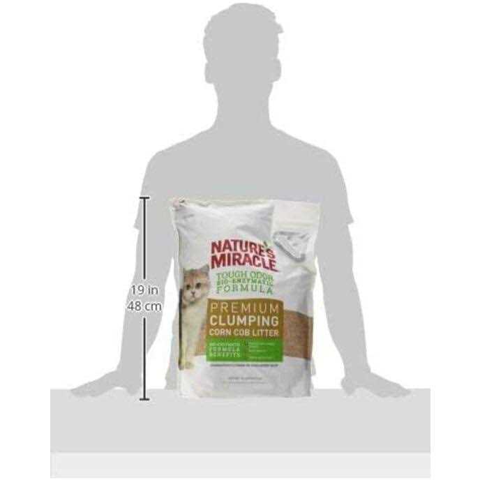 Nature’s Miracle Premium Clumping Corn Cob Litter - Healthber