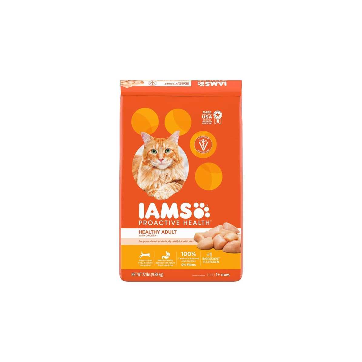 Iams ProActive Health Healthy Adult Cat Food - Healthber