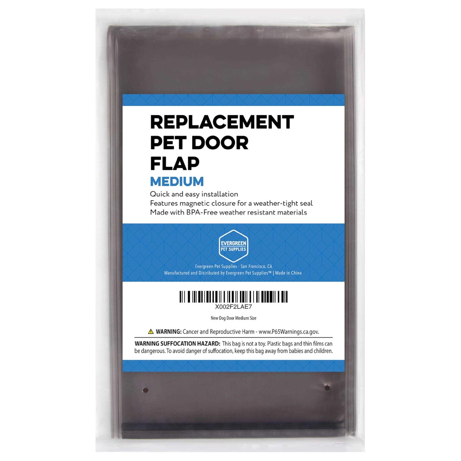 Evergreen Pet Supplies Medium Replacement Dog Door Flap - Healthber
