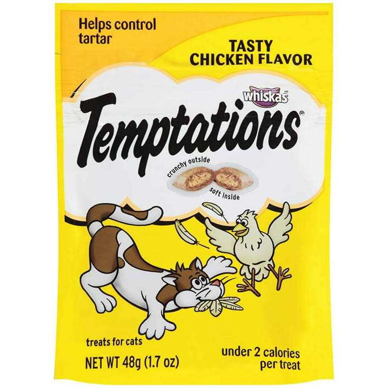 Temptations Tasty Chicken Flavor Cat Treats - Healthber