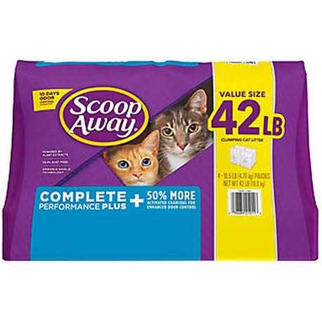 Scoop Away Complete Performance Plus Clumping Cat Litter - Healthber